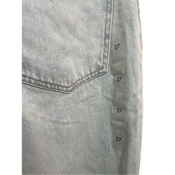 PACSUN DAD JEANS. NWT. LIGHT WASH. HIGH WAISTED. Size 27 - Picture 6 of 9